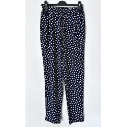 Pantalon léger à pois