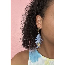 Boucle d'oreille pendante en  Acier inoxydable