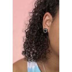 Boucle d'oreille à clou fantaisie